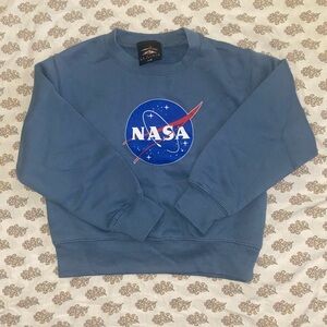 NASA Kids Blue Sweater